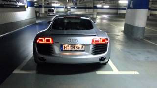 Capristo Sound am Audi R8 V8 Exhaust Soundcheck Auspuff [upl. by Zadoc413]