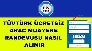 Araç Muayene Randevu Alma  Tüvtürk Randevu Alma  Muayene Randevu Nasıl Alınır [upl. by Ydaf374]