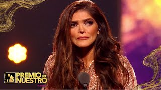 Ana Bárbara recibe entre lágrimas el Premio Lo Nuestro a la Trayectoria  Premio Lo Nuestro 2024 [upl. by Arted901]