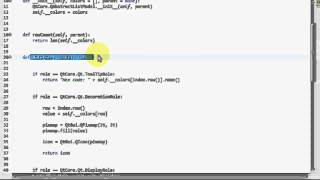 PyQt4 Model View Tutorial Part 021 [upl. by Jacquenetta]