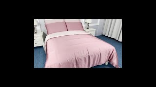 Tencel amp Microfiber Blended Bedding Set  Pingio Home httpspingiohomecom [upl. by Nwadahs71]