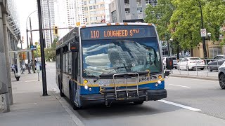 Translink CMBC 9669 on the 110 to Lougheed Town Center [upl. by Faustena]