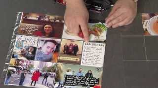 Photo a Day Journal Tip How to Write Directly on Glossy Pictures [upl. by Nednal]