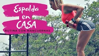 ENTRENA ESPALDA y HOMBROS en CASA Rutina Facil y Efectiva de 10 MINUTOS [upl. by Ahtiekal17]