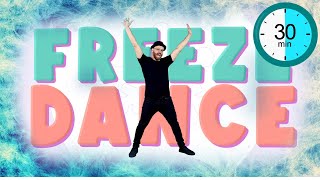 Freeze Dance Song  Freeze Dance Fun  30 Minutes Of Freeze Dance For Kids  Dj Raphi [upl. by Winchell]