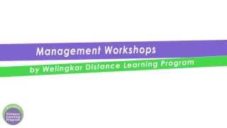 Management Workshops by Welingkars Hybrid Management Programs [upl. by Khan]