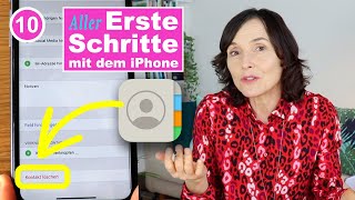 Eine Telefonnummer ändern oder einen Kontakt löschen Allererste Schritte mit dem iPhone Teil 10 [upl. by Skill]