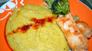 Polenta con broccoli e baccalà  in Calabria a frascatula  Ricette che Passione [upl. by Deva72]