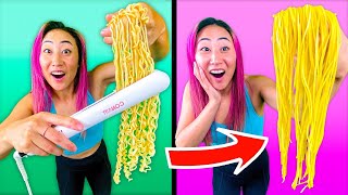 TESTING VIRAL TikTok FOOD HACKS SHOCKING [upl. by Galligan909]