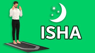 How to pray Isha for men beginners  with Subtitle [upl. by Olivier]