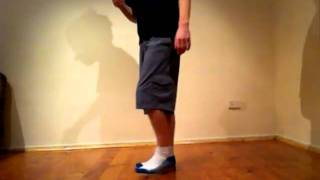 Shuffling Tutorial  Moon Walk Spin [upl. by Henry395]