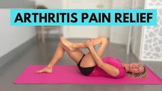 Ease Arthritis Pain 5 Best SeatedLying Exercises For Knee And Hip Relief [upl. by Patterson]