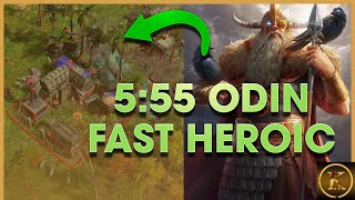 Odin Fast Heroic Guide  Age of Mythology Retold Undermine  Walking Woods [upl. by Modie]