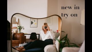 A newin try on haul  Weekday Arket Totême amp Other Stories [upl. by Conway]