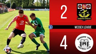 Match Highlights  Fareham Town vs Sherborne Town Wessex League [upl. by Bloomer]