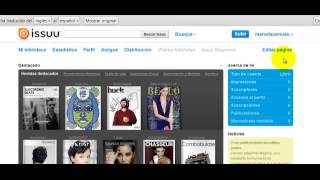 Como usar issuu [upl. by Sena]