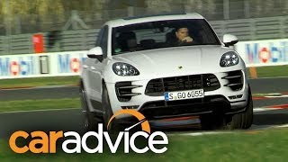 Porsche Macan Review on Track [upl. by Airreis444]