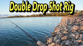 Reservoir Fishing Frenzy Catching Multiple Species In One Epic Day Double Drop Shot How to rig [upl. by Moretta]