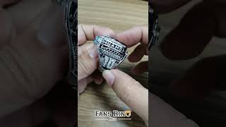 🏈⚓💍🏆 Toronto Argonauts Henoc Muamba 2022 Grey Cup MVP Championship Silver Ring For Sale 💍🏆 [upl. by Nadia59]