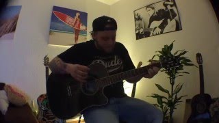 Blink182  Adams Song Acoustic Cover [upl. by Sane]