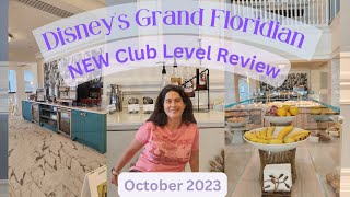 NEWLY Refurbished Club Level Tour and Review at Disneys Grand Floridian ResortOctober 2023 [upl. by Milman233]