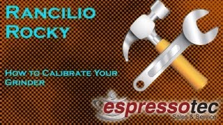 Rancilio Rocky  How to Calibrate Your Grinder [upl. by Spevek]