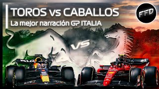 RED BULL vs Ferrari GP Italia 2023  Checo de vuelta en el podio  LA MEJOR NARRACION [upl. by Nitsyrc]