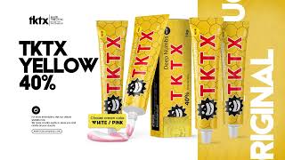 TKTX Numbing Cream  Yellow 40  Official Store  TKTX Company [upl. by Luhey]