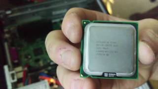 Dell Optiplex 755 cpu upgrade [upl. by Gorden]