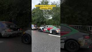 Championnat de France de Drift  BMW drift Car  Car Racing  Calmont 2024  France [upl. by Arihsat755]