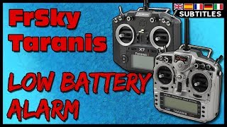 OpenTX Tutorial  Low Battery Alarm [upl. by Pfeffer]