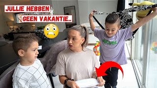 JULLIE MOETEN NAAR SCHOOL DEZE ZOMERVAKANTIE PRANK 😬  589 [upl. by Onileba]