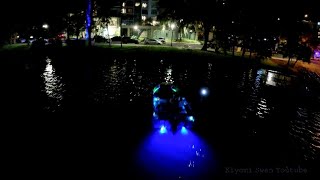 Crestliner 1750 Fish Hawk sc DroneView 2  360 LEDisplay  Nite [upl. by Daren]