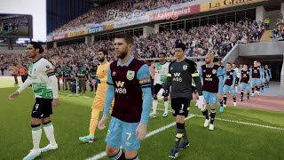 Burnley vs Liverpool  eFootball PES Gameplay [upl. by Iblehs]