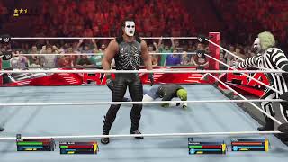 WWE 2K23 22124 Sting amp Darby Allen vs Ghoul amp Beatlejuice [upl. by Ocker]