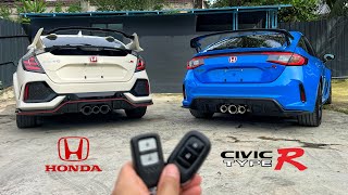 Same But DIFFERENT Honda Civic Type R FK8 vs FL5 [upl. by Jeanie]