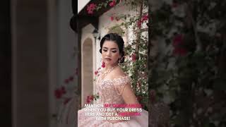 Estilo Isabella  Custom Quinceanera Dresses  Pink Dress [upl. by Tadeo]