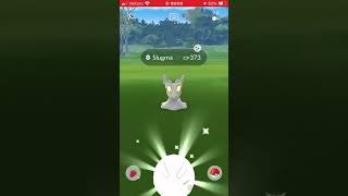 Shiny slugma in Pokémon go [upl. by Margalit]