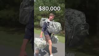 military backpack runner reation comedymovies shortvideo [upl. by Arv]