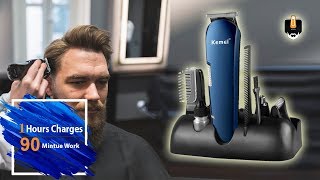 Kemei KM550 Beard Trimmer  Hair Clipper  Baby Trimmer Review Shaver Shop Bangladesh [upl. by Aya]