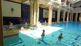 Gellert Thermal Bath Budapest Hungary [upl. by Thorma]