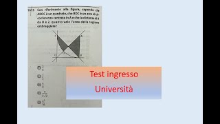 Test ingresso  matematica  1613  1614  1615 [upl. by Giffie161]