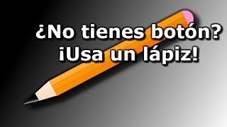 COMO Prender Un PC SIN BOTÓN Usando un Lápiz o Destornillador [upl. by Lynnette]