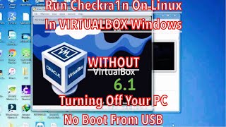 HOW TO RUN CHECKRA1N ON LINUX IN VIRTUALBOX WINDOWS [upl. by Lehar]