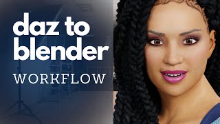 Ultimate Daz to Blender Workflow Importer Auto Rig Pro Blender NLA Tutorial [upl. by Chandos]