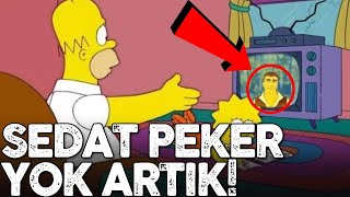 Simpsonlar Sedat Pekeri de mi bildi Gündeme oturdu gerçek [upl. by Amla633]