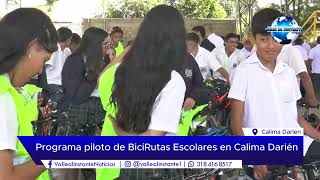 Calima Darién Programa piloto de BiciRutas Escolares en Calima Darién [upl. by Stanleigh153]