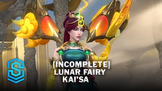 OUTDATED Lunar Fairy KaiSa Wild Rift Skin Spotlight [upl. by Juster]