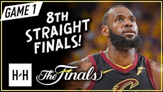 LeBron James Full Game 1 Highlights vs Warriors 2018 NBA Finals  51 Pts 8 Ast 8 Reb [upl. by Cassaundra]