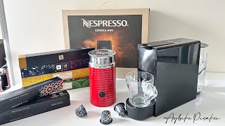 DETAYLI İNCELEME  NESPRESSO ESSENZA MİNİ C30 KAHVE MAKİNESİ  Aeroccino 3 Süt Köpürtücü  Kapsüller [upl. by Ecneitap878]